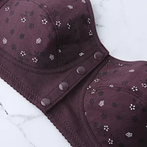 Front Closure Cotton Bras Women Large Bust Camisole Bra 52/120 Underwear Female Soft Lingerie 36 38 40 42 44 46 48 50 52 B C Cup - Image 3