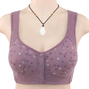 Front Closure Cotton Bras Women Large Bust Camisole Bra 52/120 Underwear Female Soft Lingerie 36 38 40 42 44 46 48 50 52 B C Cup - Image 5