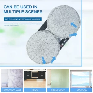 CHOVERY Robot Window Cleaner Window Cleaning Robot Smart Home Robot Vacuum CleanerRemote Control Glass Cleaning Robots - Image 5