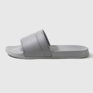 2024 New Summer Men's Solid Home Slides Casual Non Slip Open Toe Slides For Indoor Walking And Bathroom Shower - Image 5