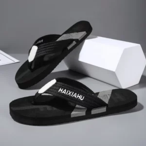 Men Flip Flops Summer Anti-skid Outdoor Breathable Beach Slippers Casual Household Casual Shoes Quick Dry Comfort Sandals - Image 1