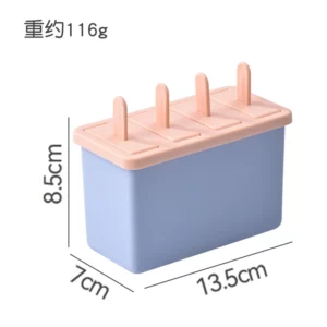 Popsicle/Sorbet Mold Food Grade Household Popsicle Making Frozen Ice Box Abrasive Tools with Lid Homemade Ice Cream Artifact - Image 6