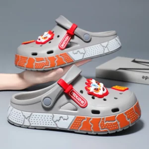 EVA Shoes Men Sandals Summer Cartoon Home Slippers Men Clogs Outdoor Not Slip Platform Beach Sandals Men Slippers Garden Shoes - Image 1