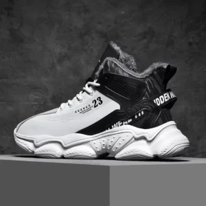 men boots 2024 New Winter Slippers Warm Men Shoes Waterproof Non-Slip Plush Sneakers Male tenis shoes Boots Men Sneakers Winter - Image 1