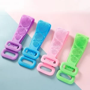 Double Sided Silicone Bath Towel Body Cleansing Back Rubbing Strips Massage Exfoliating Sponge Deep Clean Shower Accessories - Image 5