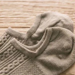 10 Pieces=5 Pairs Twists Cotton Tube Socks for Men Short Boat Socks Invisible Summer Thin Versatile Anti Odor Calcetines - Image 5