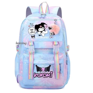 Fashion Backpack Lovely Kuromi Melody School Backpack for Girls Boys Book Bag Shoulder Backpacks Mochila Infantil Best Gift - Image 6