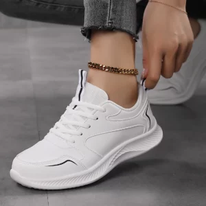 2024 Woman Tennis Sneakers Fashion New Comfort Sports Board Shoes Casual Shoes Female Spring Summer Ladies Female Women Shoe PU - Image 2