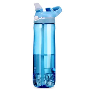 750ml/1000ml Tritan Material Water Bottle With Straw Eco-Friendly Durable Gym Fitness Outdoor Sport Shaker Drink Bottle - Image 5