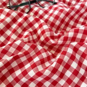 New Class A Cotton Single Bed Cover Yarn-dyed Washed Cotton Printed Checkered Quilt Cover Skin Friendly and Comfortable Bedding - Image 3