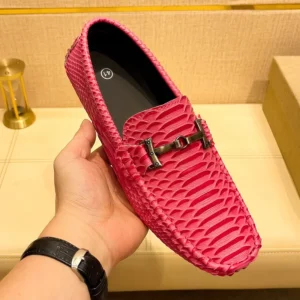 YRZL Loafers Men Comfort Soft Moccasins High Quality Handmade PU Leather Shoes Men Flat Driving Shoes White Loafers for Men - Image 2