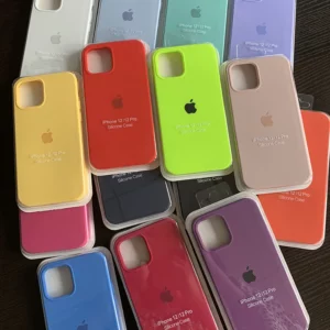 Original Liquid Silicone Phone Case for iPhone 16 15 14 11 12 13 Pro Max Apple Cases for iPhone 15 12 13 16 Plus Full Logo Cover - Image 2