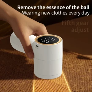 Xiaomi Electric Lint Remover USB Rechargeable Intelligent Digital Display Hairball Trimmer Portable Clothes Shaver 5 Gear Razor - Image 3