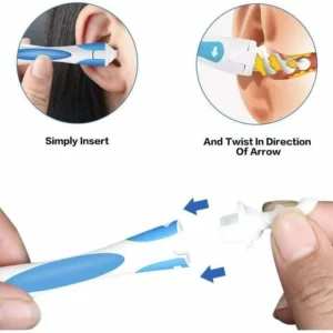 2022 Hot New Arrival Spiral Ear Cleaner Silicon Spoon Set Soft for Personal Wax Remover Cleaning Beauty Health Care Scoop Tools - Image 2