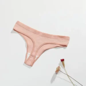 1/2PCS G-string Panties Cotton Women's Underwear Sexy Panties Female Underpants Thong Solid Color Pantys Lingerie - Image 4