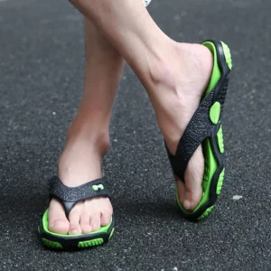 New Summer Fashion Mens Flip Flops Casual Slippers Indoor and Outdoor Slippers - Image 6