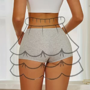 Women Seamless Mide Rise Panties Cotton Underwear Women's Boxer Pants Fashion Seamless Safty Pants Female Breathable Lingerie - Image 4