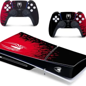Vinyl Cover Skins for Playstation 5 Slim Console Superhero Skin Wraps Set for PS5 Disc Edition Controller Stickers Accessories - Image 3