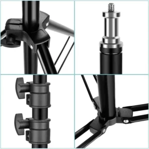 Universal Adjustable Phone Tablet Tripod Floor Stand Holder Portable Live Mount Support for iPad Phone 4-11 inches Lazy Bracket - Image 6