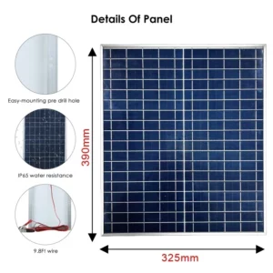 500W 1000W Solar Panel Kit Complete 12V Polycrystalline Power Portable Outdoor Rechargeable Solar Cell Solar Generator for Home - Image 5