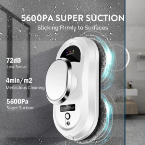 CHOVERY Robot Window Cleaner Window Cleaning Robot Smart Home Robot Vacuum CleanerRemote Control Glass Cleaning Robots - Image 2