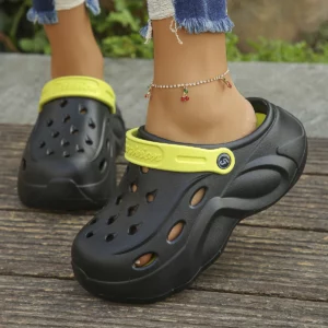 Women's Fashion Chunky Platform Sandals 2024 Summer Thick Sole eva Garden Shoes for Women Outdoor Non Slip Beach Slippers - Image 5