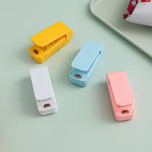 Mini Heat Bag Sealing Machine Package Sealer Bags Thermal Plastic Food Bag Closure Portable Sealer Packing Kitchen Accessories - Image 5