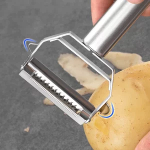 Multifunctional Kitchen Peeler Vegetable Fruit Peeler Stainless Steel Durable Potato Slicer Household Shredder Carrot Peeler - Image 5