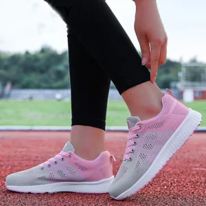 2024 New Fashion Sneakers For Women Breathable Trainers Outdoor Women Sneakers Mesh Fabric Lace Up Female Footwear Shoes Women - Image 5