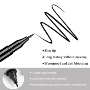 1 Pcs Liquid Eyeliner Pencil Fast-drying Waterproof Anti-sweat Lasting Eye Liner Black Brown Eyeliner Pen Makeup Comestics - Image 4