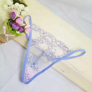 3PCS/Set Sexy Lace Thongs Women Random Underwear Bikini Underpants Low-Rise One Size Hollow G-string T-Back Panties Lingerie - Image 3