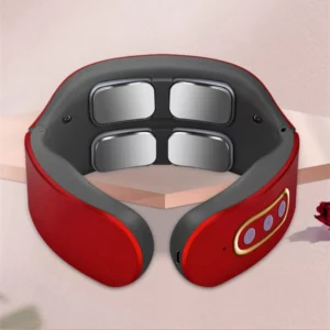 Electric Neck and Shoulder Pulse Massager 6 mode 9 levels Adjustable Heat Cervical Vertebra Relax Pain Relief Kneading Machine - Image 6