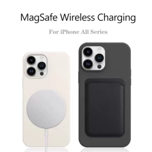 Original Magsafe Magnetic Liquid Silicone Soft Case for Apple iPhone 16 15 13 12 14 Pro Max Wireless Charging Full Logo Cover - Image 4