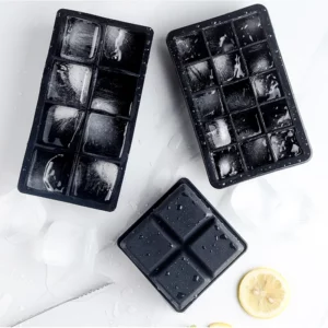 4/6/8/15 Grid Big Ice Tray Mold Box Large Food Grade Silicone Ice Cube Square Tray Mold Diy Bar Pub Wine Ice Blocks Maker Model - Image 5