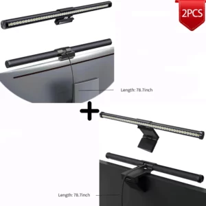 LED Monitor Light Bar Computer Screen Hanging Lights RGB Atmosphere Table Lamp For Work Study Read Gaming Dimming Lighting 44cm - Image 5