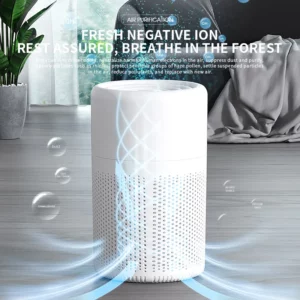 Air Purifier H13 True HEPA Filter 2-in-1 Deodorizing Air Cleaner for Home Allergies and Pets Hair,Smokers in Bedroom - Image 6