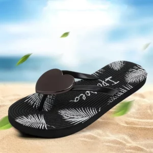 House Slipper Women Heart Love Cloud Sandals Summer Flip Flops Beach Slides Casual Home Shoes Platform Bathroom Flat Female - Image 4