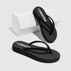 Summer Slippers Women Black Sandals Slipper Indoor Outdoor Flip-flops Beach Shoes Female Shoes Home Slides Chaussons Femme - Image 1