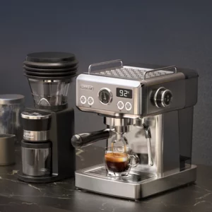 HiBREW Automatic Burr Mill Electric Coffee Grinder with 31 Gears for Espresso American Coffee Pour Over Visual Bean Storage G3 - Image 4