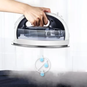 cordless Steam Iron Handheld 3-speed Adjustable Ironing Machine Portable Ceramic Bottom Plate 2400W Fabric Steamer Self-Cleaning - Image 2