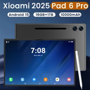 2025 Android 15 Xioami Pad 6 Pro tablet 10.1 inch 16GB+1024GB Original 5G WIFI Tablet PC Snapdragon 8 Gen3 10000mah 4K Tablette - Image 1