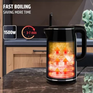 1.6L Electric Kettle Temperature Control Thermos Bottle Automatic Power-off Anti-scald 220V Boil Water Pot Household Appliances - Image 2