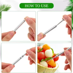 Portable Titanium Toothpicks Metal Pocket Toothpick Stainless Steel Toothpick Reusable Toothpicks for Picnic Camping Traveling - Image 5