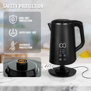 1.6L Electric Kettle Temperature Control Thermos Bottle Automatic Power-off Anti-scald 220V Boil Water Pot Household Appliances - Image 3