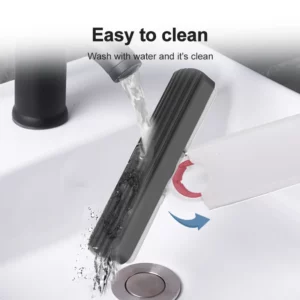 Powerful Squeeze Mini Mop Folding Home Cleaning Mops With Sponge Self-squeezing Floor Washing Mops Desk Window Car Clean Tools - Image 2