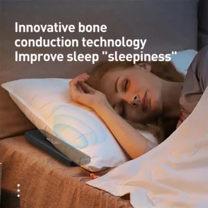 Pocket Bluetooth Speaker Under Pillow Bone Conduction Sound Box Rechargeable Wireless Stereo Soundbar White Noise Improve Sleep - Image 2