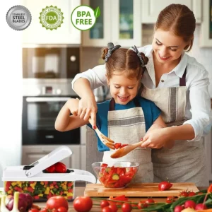 12 in 1 Multifunctional Vegetable Cutter Food Chopper Potato Slicer Carrot Grater Onion Shredder Salad Cutter Kitchen Gadgets - Image 6