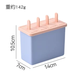Popsicle/Sorbet Mold Food Grade Household Popsicle Making Frozen Ice Box Abrasive Tools with Lid Homemade Ice Cream Artifact - Image 5