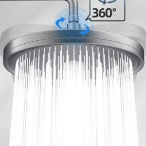 New 230mm Big Panel Showerhead 6 Mode Supercharge Rainfall Shower Head High Pressure Top Rain Shower Faucet Bathroom Accessories - Image 6