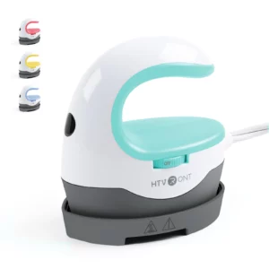 HTVRONT 2nd Gen Portable MINI Heat Press Machine DIY Auto Easy Heating Transfer Iron On HTV for Clothes Bags Shoes Hat T-shirts - Image 2